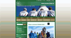 Desktop Screenshot of panska-jizda.cz